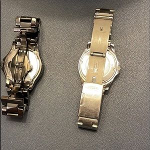 Two fossil watches